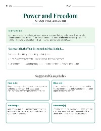 Analyzing Power and Freedom
