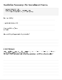 Constitutional Amendment Process
