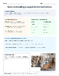 Cosmetology Appointment Scheduling