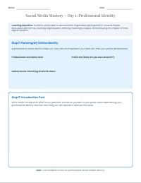 Mastering Digital Discussions: A Five Day Project