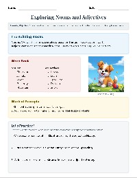 Fun with Nouns and Adjectives