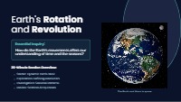 Earth's Rotation and Revolution Explained