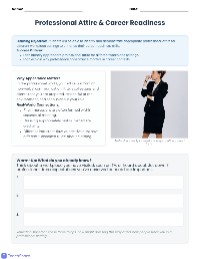 Professional Dress for Success