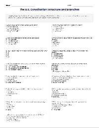 3 - U.S. Constitution Assessment