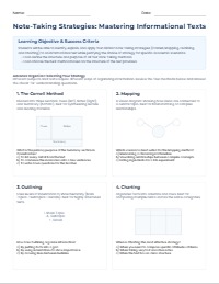 Mastering Effective Note-Taking Strategies