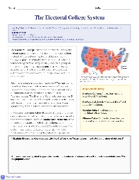 The Electoral College
