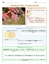Exploring Fall: Activities and Lessons