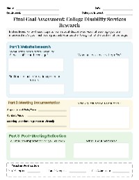 Researching College Disability Services