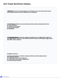 Unlocking Nonfiction: Strategies for Critical Reading