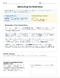 Reading Comprehension Practice