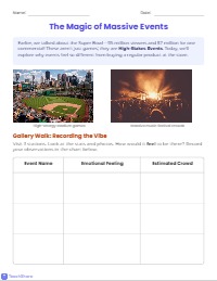Industry Event Gallery Walk