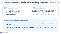 Listening Skills for School Success