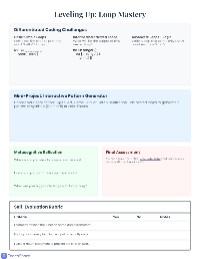 JavaScript For Loop Explorer
