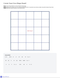 7th Grade Math Cumulative Bingo Review