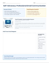 Mastering Professional Email and Self-Advocacy