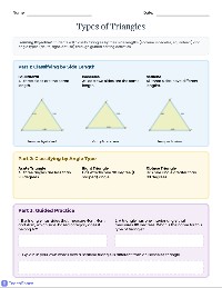 Triangle Classification Sorting Game