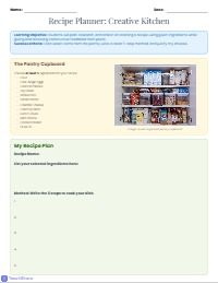 My Recipe Research Project