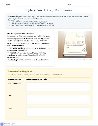 Uglies Novel Study Companion