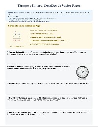 spanish test - Math Facts in Daily Life