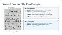 Unlocking Texts With SPACE CAT Analysis