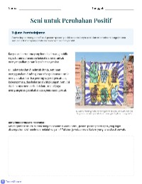 Seni untuk Perubahan Positif