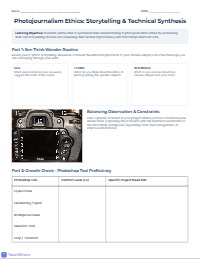Foundations of Photojournalism Reflection