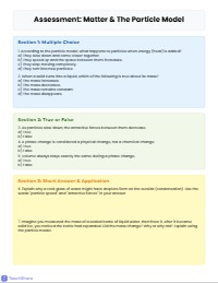 Exploring Matter: Particles and Phase Changes