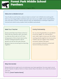Welcome Back to Our Classroom Journey