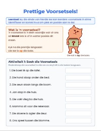 Leer Meer Oor Afrikaanse Voorsetsels