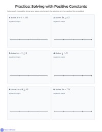 Mastering Inequalities and Number Line Graphs