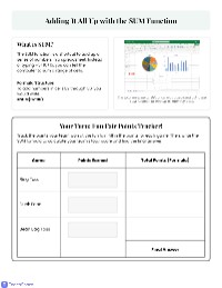Introduction to Microsoft Excel