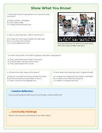Guided Reading: A School Made Out of Trash