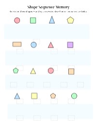 Visual and Memory Exercise