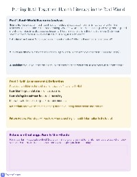 Evaluating Online Health Information