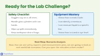 Lab Safety Procedures and Frayer Model