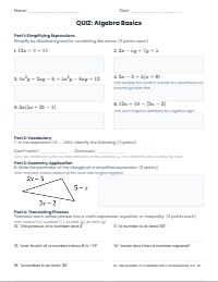 make an accomodated version for high school algebra