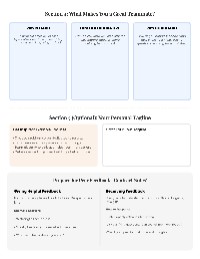 Creating Your Wrestler's Resume