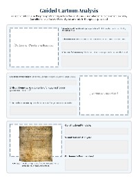 Analyzing Political Cartoons and Constitutional Principles