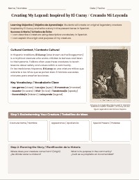 Mi Criatura Legendaria: A Spanish Folklore Project