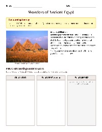 Ancient Egyptian Achievements