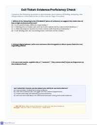 Mastering Textual Evidence in AI Ethics