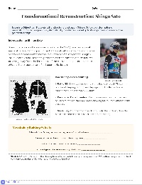 Transformational Reconstruction Pattern Development