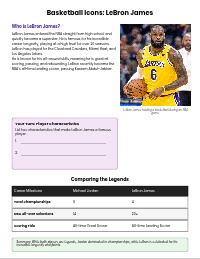 Legends of the Basketball Court
