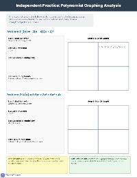Polynomial Function Analysis Review