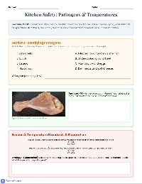 Mastering Food Safety and Nutrition