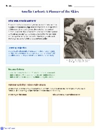 Amelia Earhart: Sky Pioneer