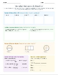 Weekly Math and ELA Homework