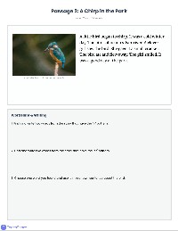 R-Controlled Vowel Fluency Passages