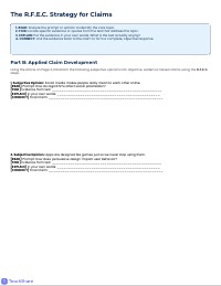 Mastering Text-Dependent Claims and Evidence