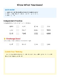 Understanding Whole Number Comparison